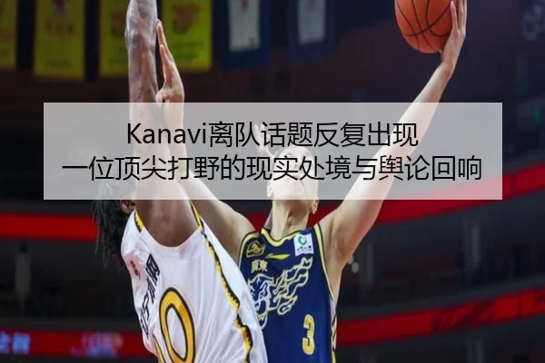 Kanavi离队话题反复出现 一位顶尖打野的现实处境与舆论回响